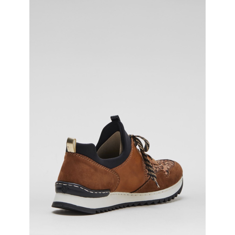 Tan Rieker Tan Trener Z Detalami W Panterkę