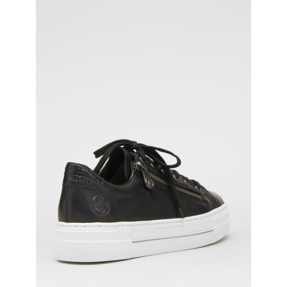 Buty Sportowe Rieker Z Zamkiem Bocznym W Kolorze Taupe