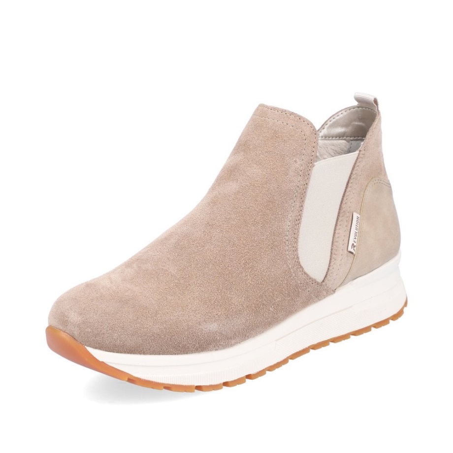 Rieker Beżowy R-evolution 40860 Buty Damskie