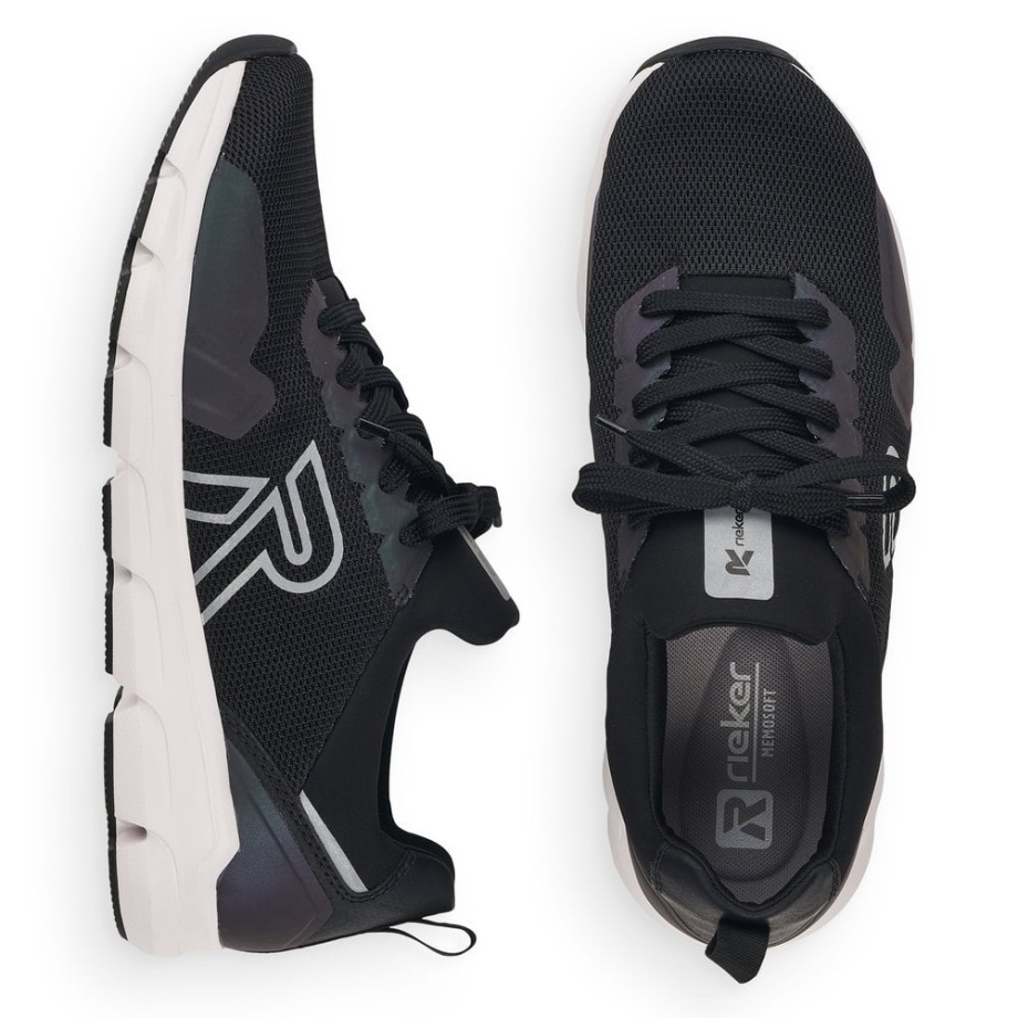 Rieker R-evolution 07802 Czarne Buty Męskie