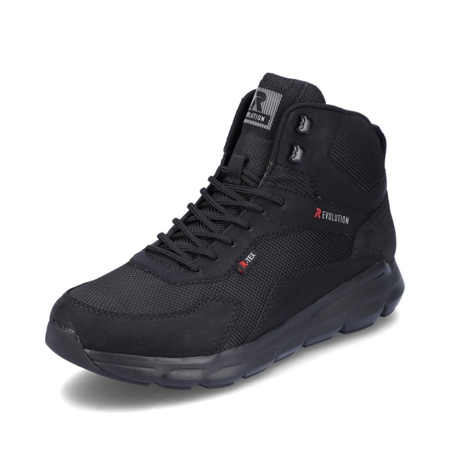 Rieker R-evolution 07860 Czarne Buty Męskie