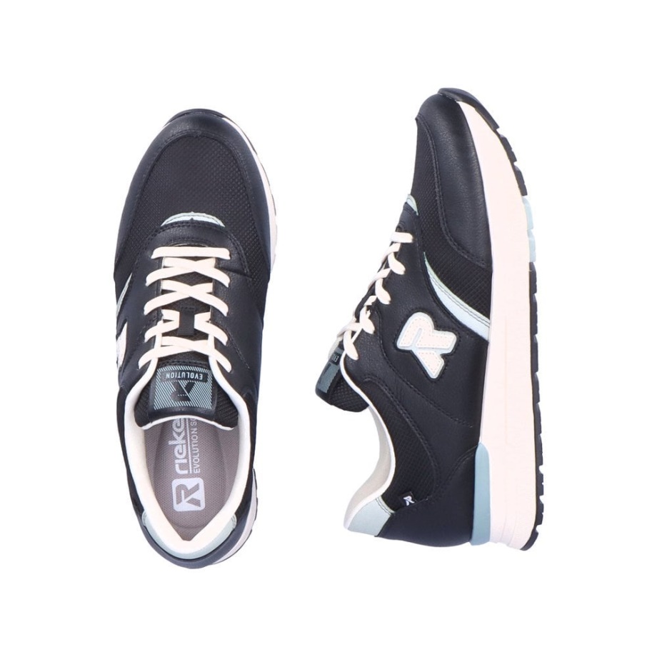 Rieker R-evolution 40801 Czarne Buty Damskie