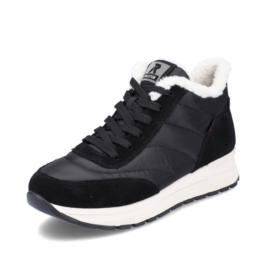 Rieker R-evolution 40861 Czarne Kozaki Damskie
