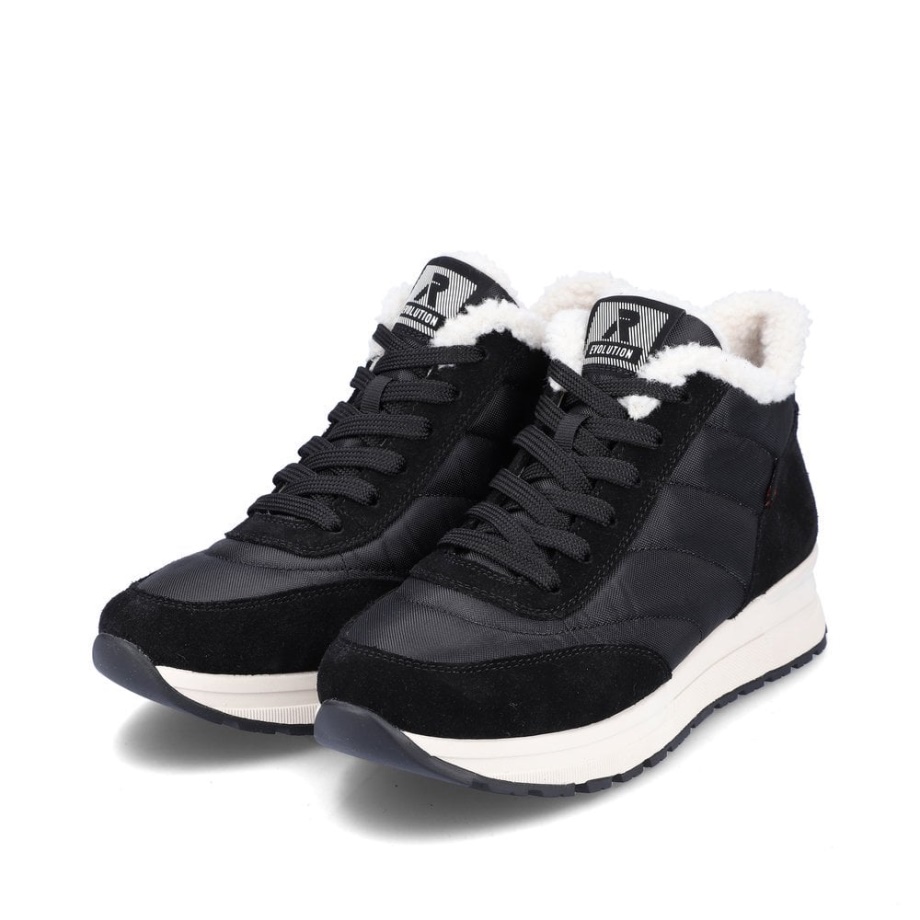 Rieker R-evolution 40861 Czarne Kozaki Damskie