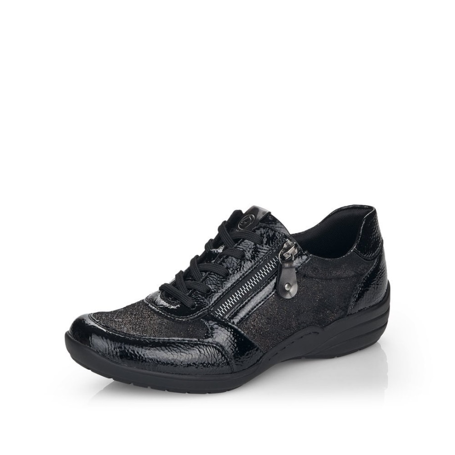 Buty Damskie Rieker Czarne Remonte R7637