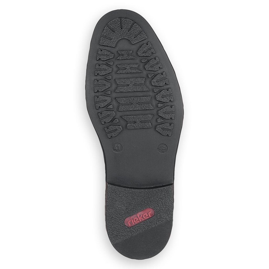 Czarne Buty Męskie Rieker 17659