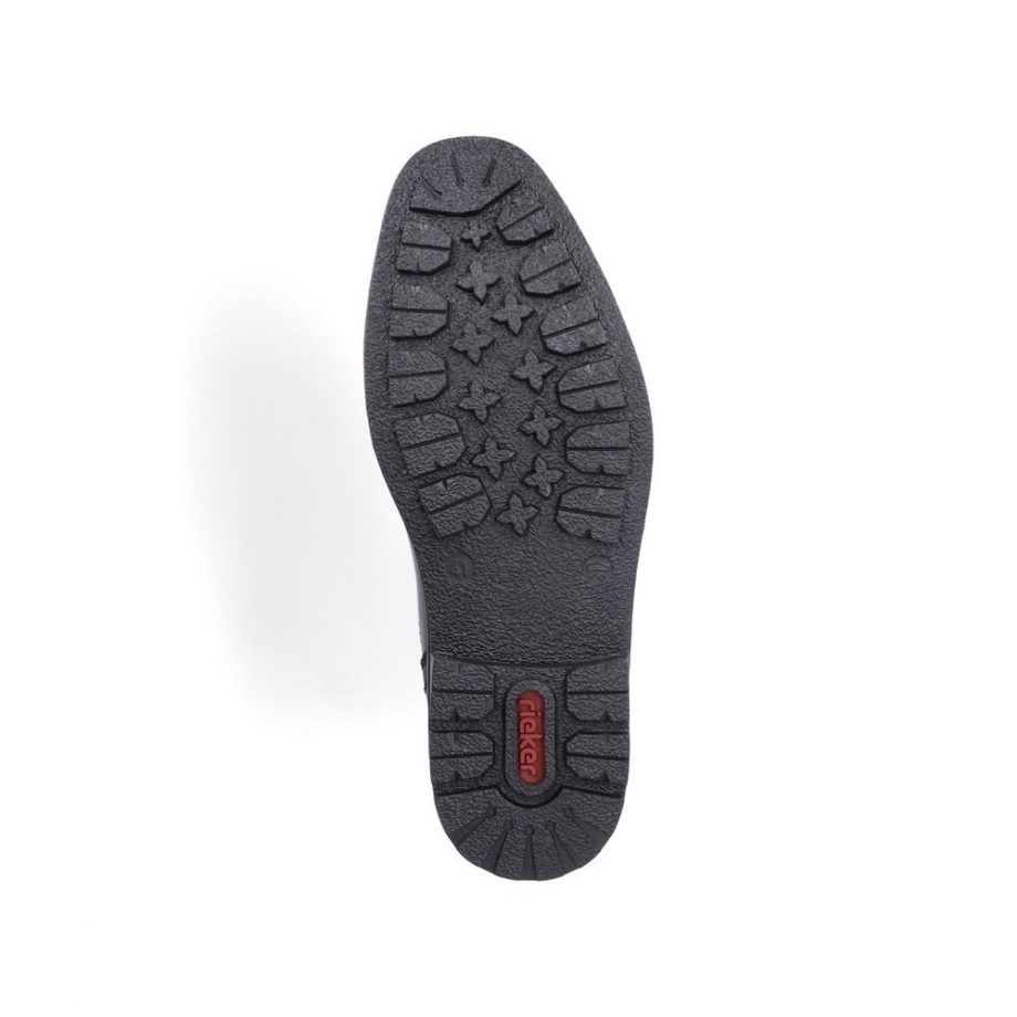 Czarne Buty Męskie Rieker B1360