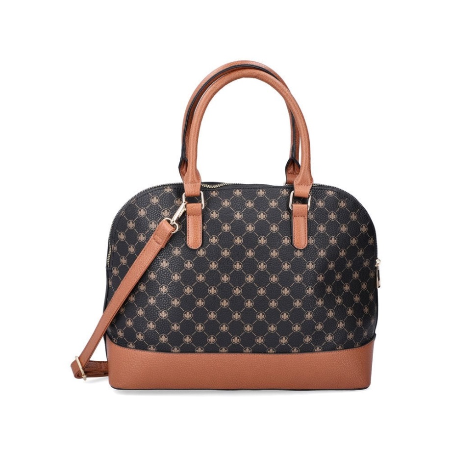 Czarny Rieker H1401-00 Damska Czarna Torba Na Suwak