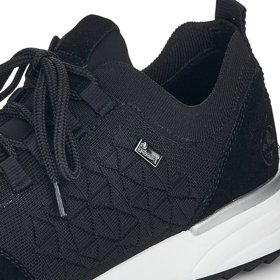 Czarne Damskie Buty Rieker N8010