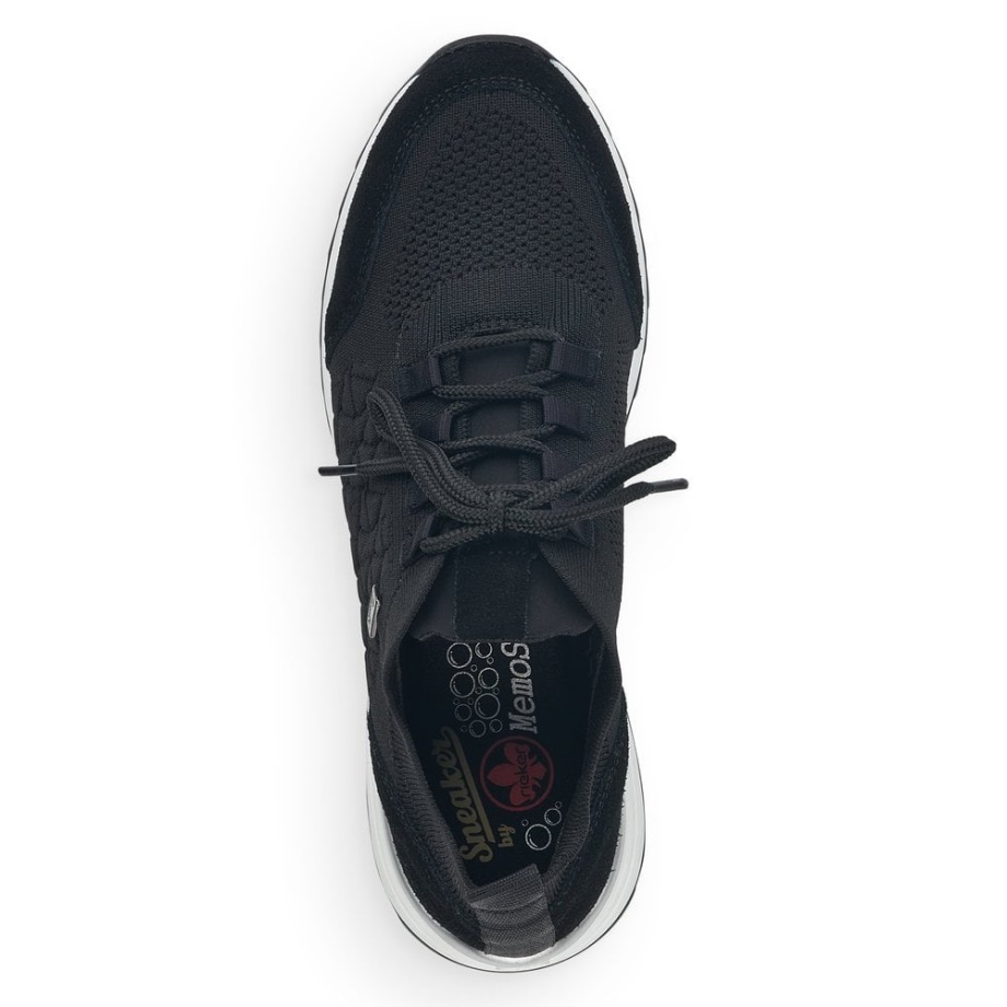 Czarne Damskie Buty Rieker N8010