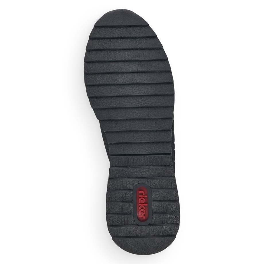 Czarne Damskie Buty Rieker N8010