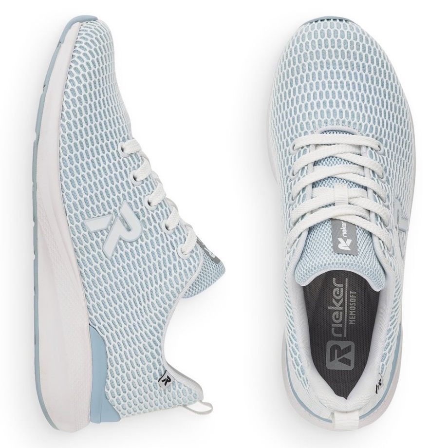 Rieker R-evolution 40103 Niebieskie Buty Damskie