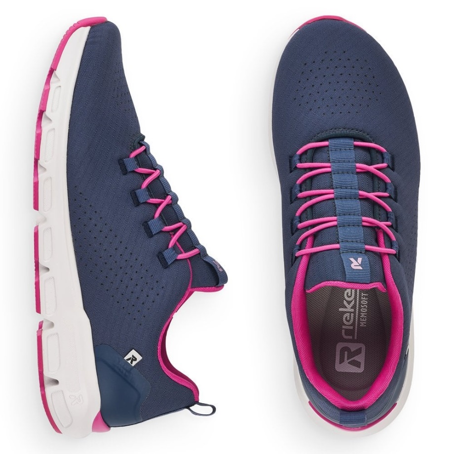 Rieker Blue R-evolution 40401 Damskie Buty