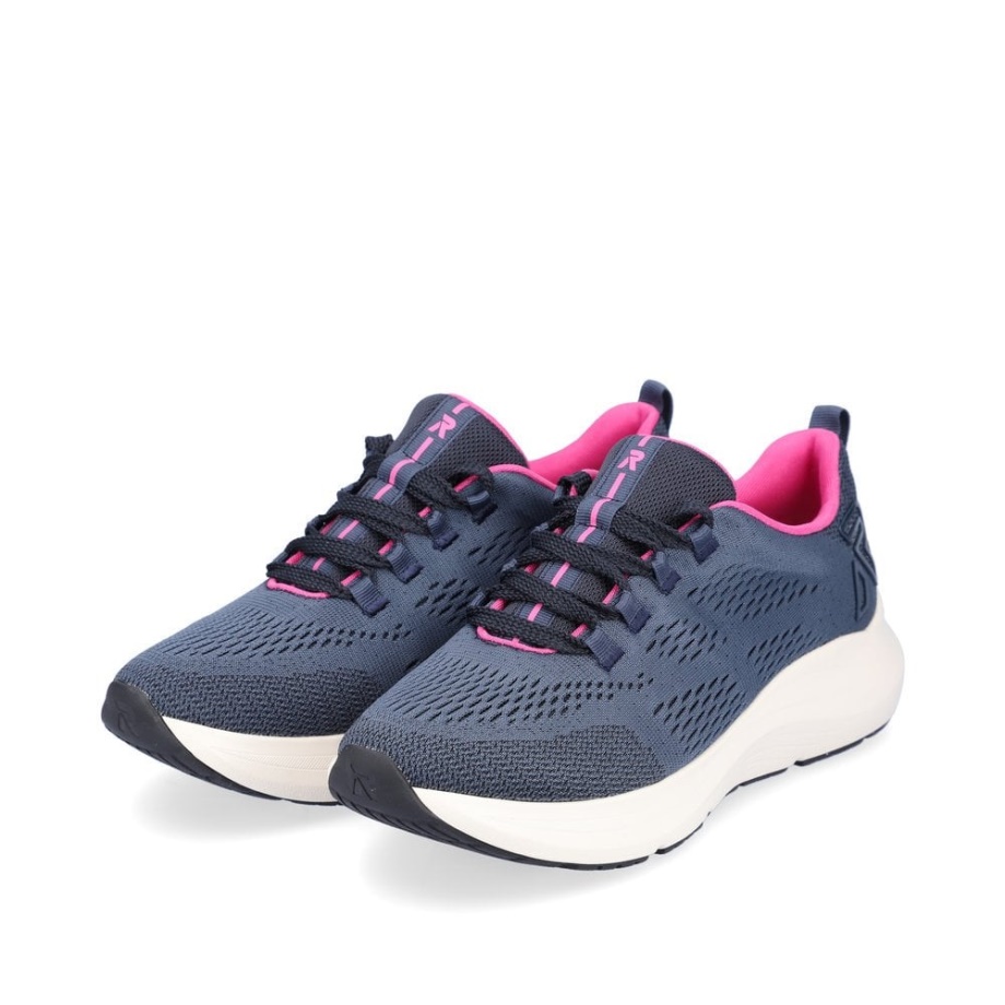 Rieker R-evolution 42105 Niebieskie Buty Damskie