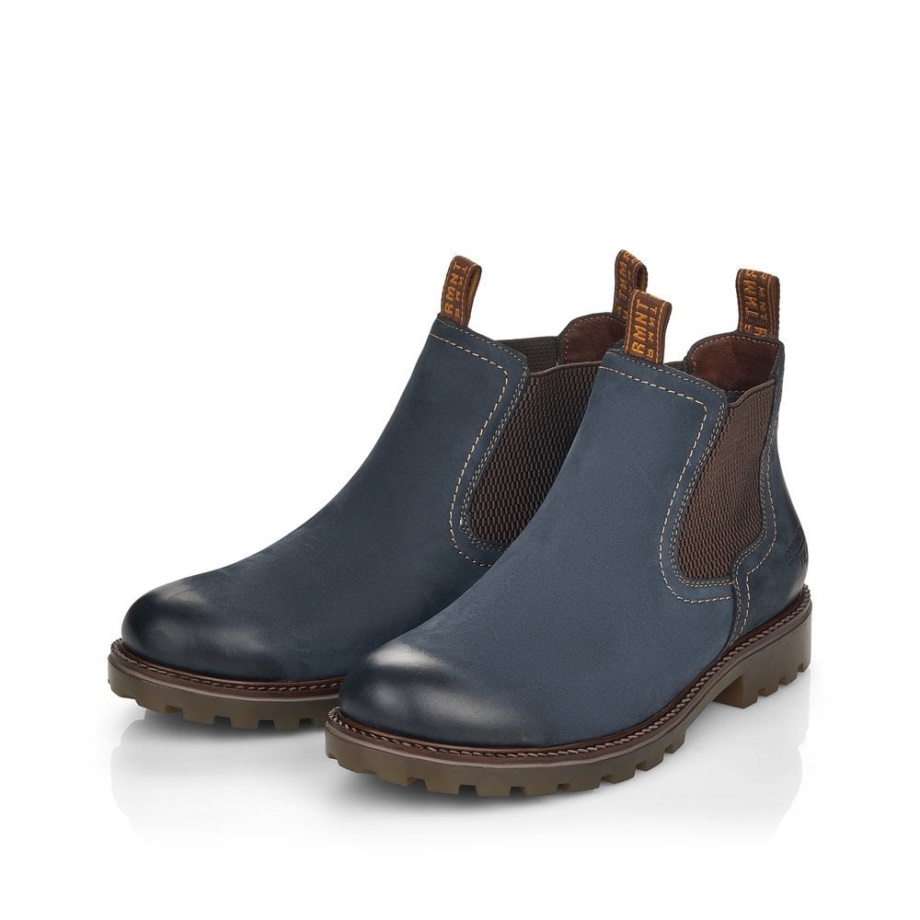 Rieker Niebieskie Remonte D8472 Damskie Buty