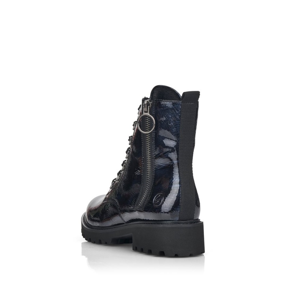 Rieker Niebieskie Remonte D8671 Damskie Buty