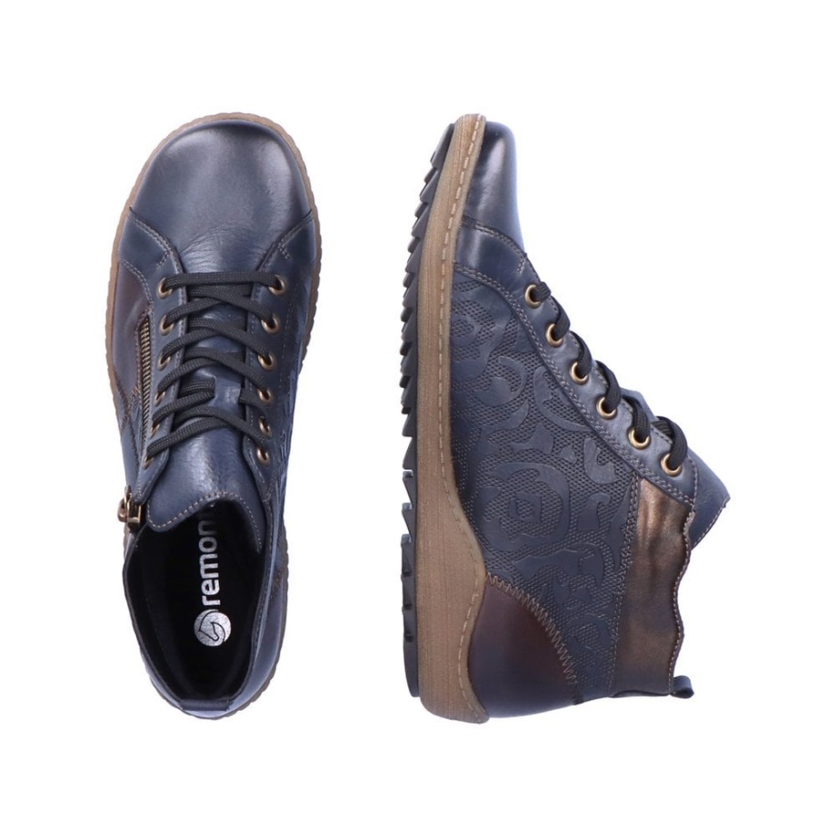 Buty Damskie Rieker Blue Remonte R1467