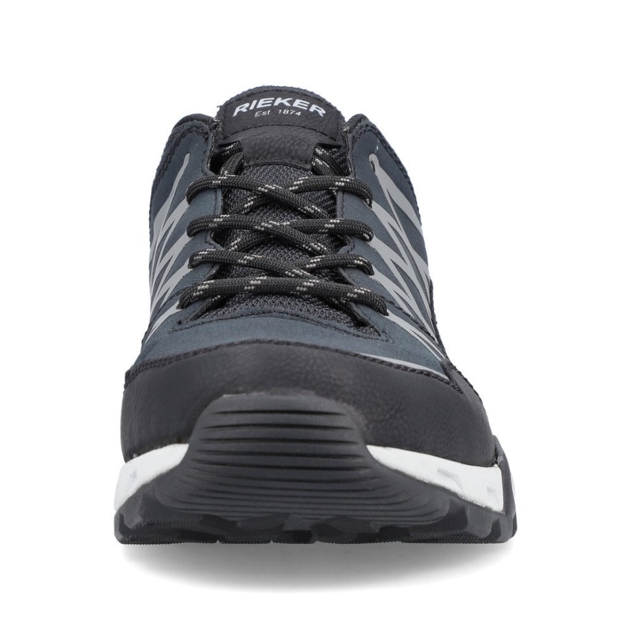 Niebieskie Męskie Buty Sportowe Rieker 16602