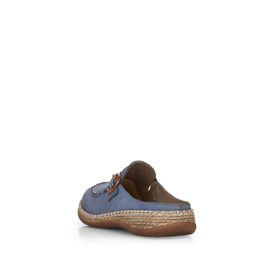 Niebieskie Buty Damskie Rieker 46494