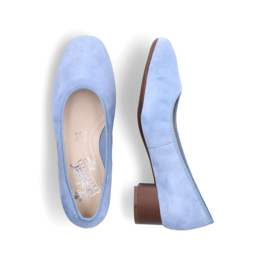 Niebieskie Buty Wsuwane Rieker 49260