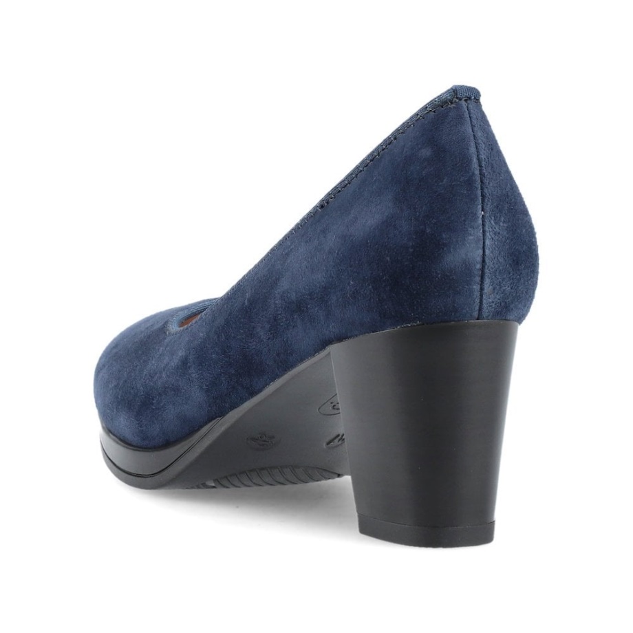 Niebieskie Buty Damskie Rieker 49560