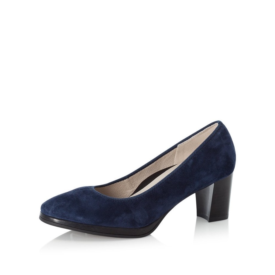 Niebieskie Buty Damskie Rieker 49560