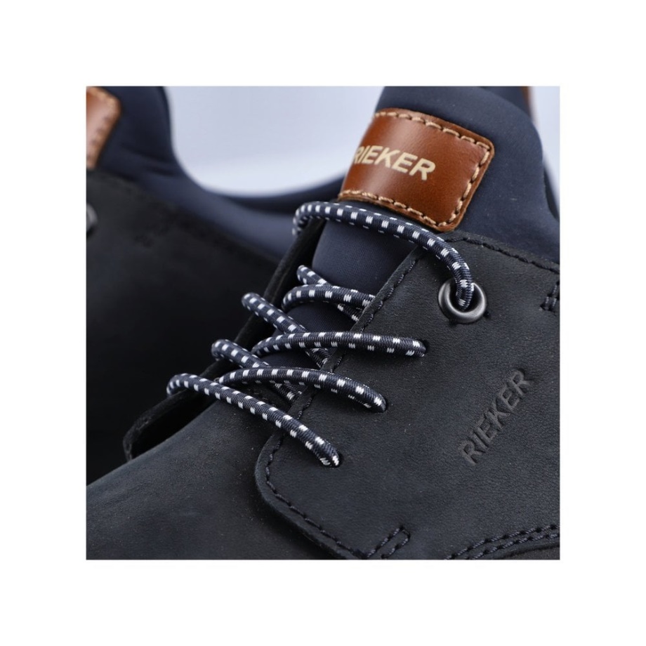 Niebieskie Buty Męskie Rieker B3360