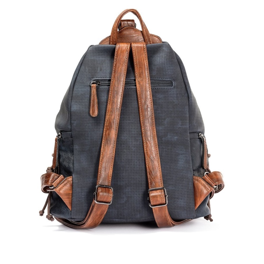 Niebieska Torebka Rieker H1055-14 Damska Niebieska Na Suwak