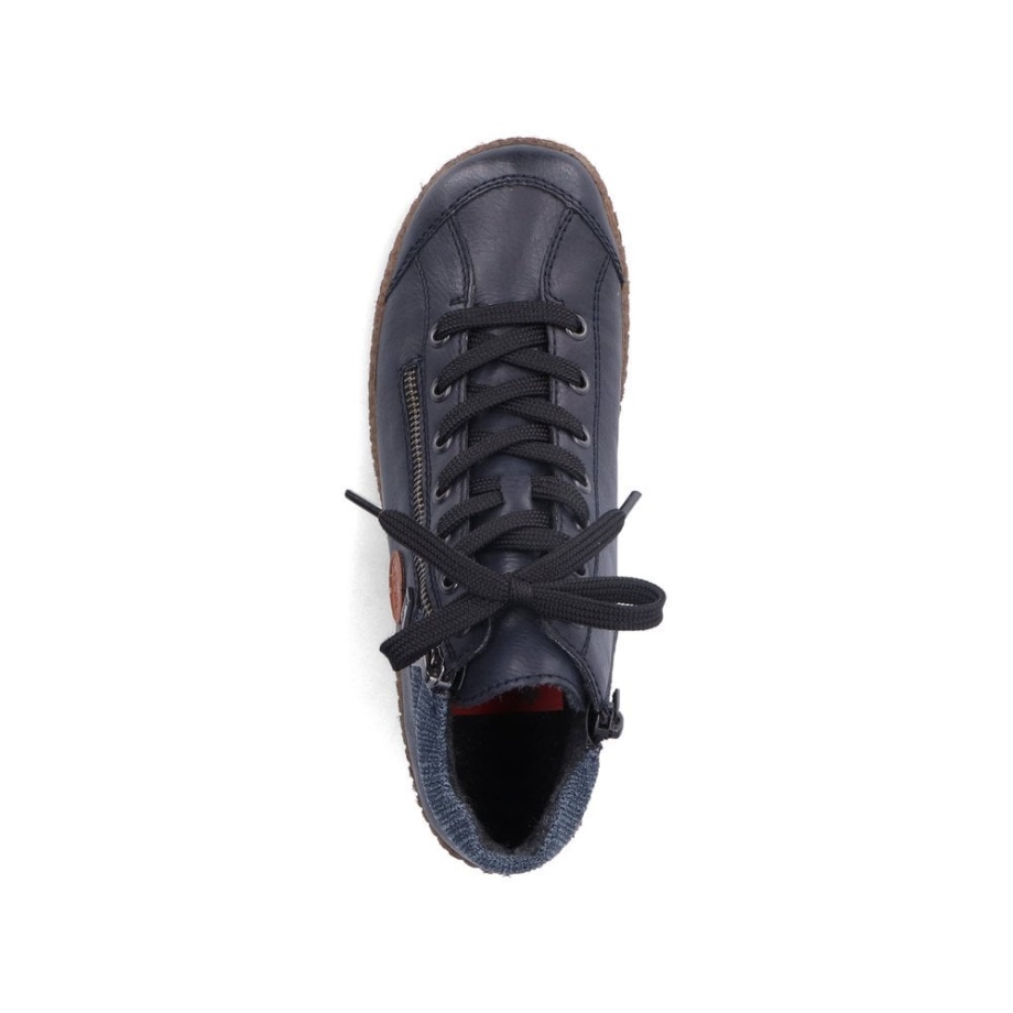 Niebieskie Kozaki Rieker L7514