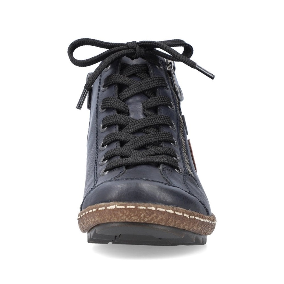 Niebieskie Kozaki Rieker L7514