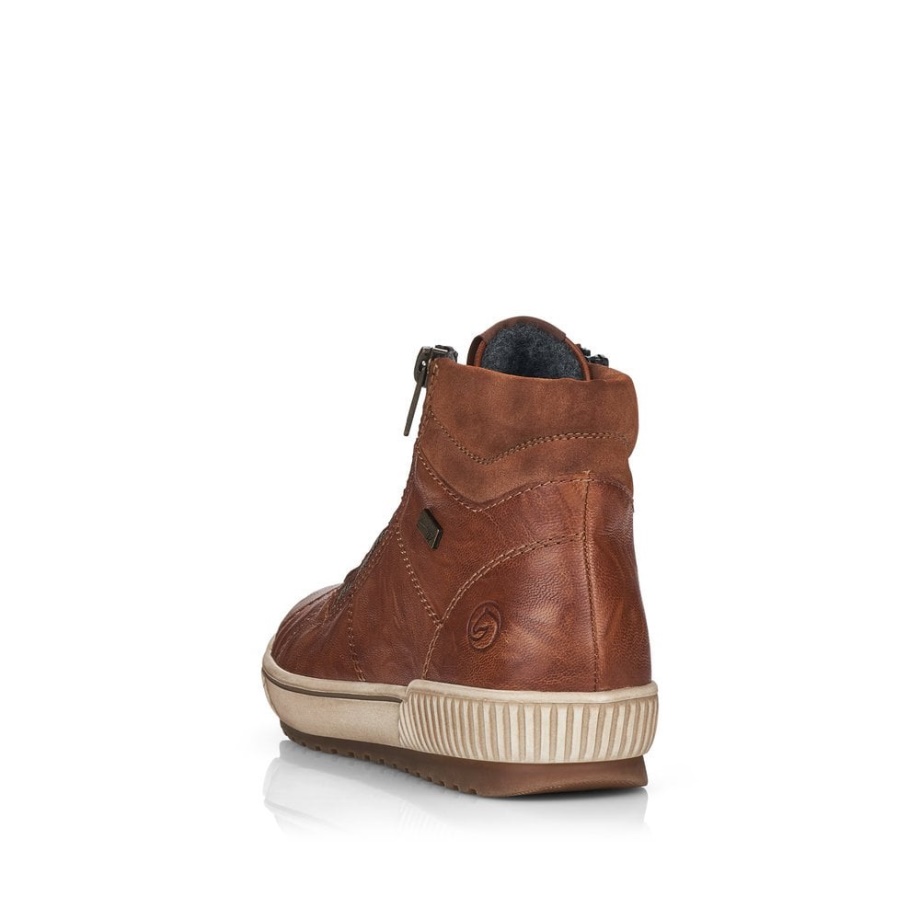 Buty Damskie Rieker Brązowe Remonte D0772