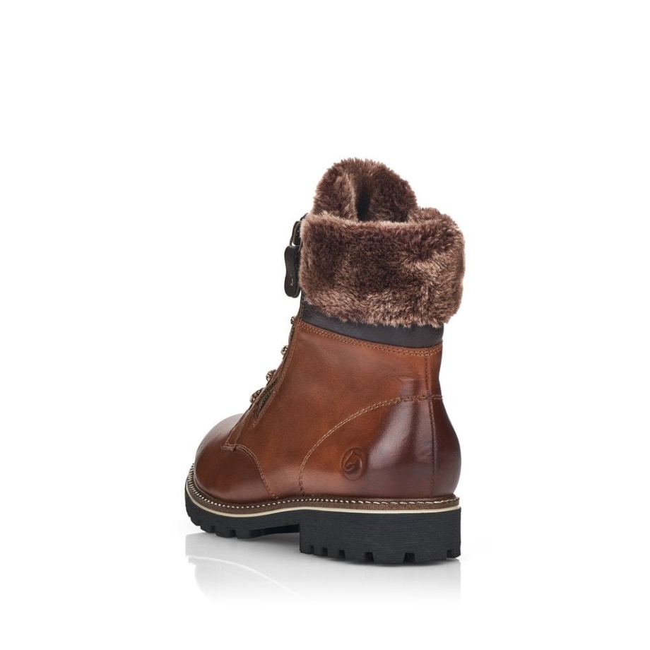 Buty Rieker Brązowe Remonte D8463 Damskie