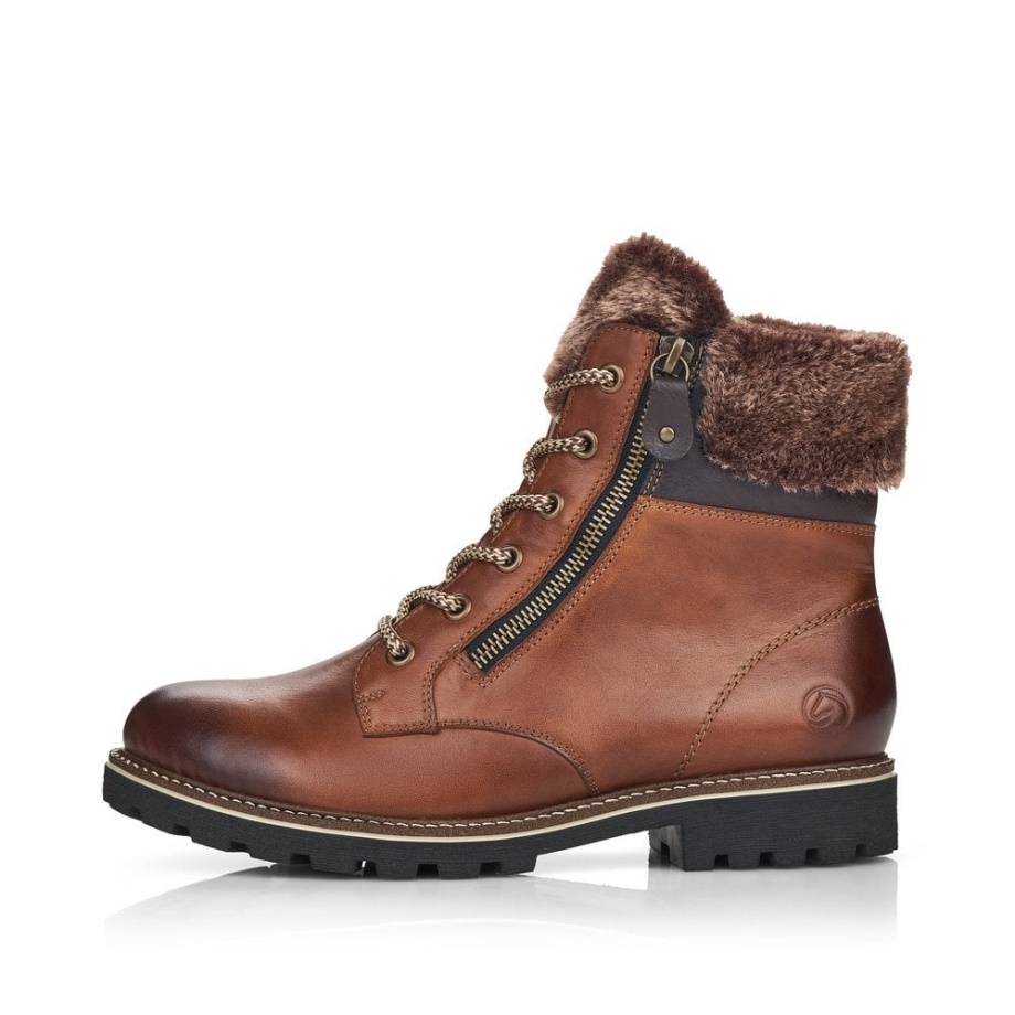 Buty Rieker Brązowe Remonte D8463 Damskie