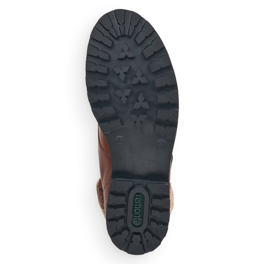 Buty Rieker Brązowe Remonte D8463 Damskie