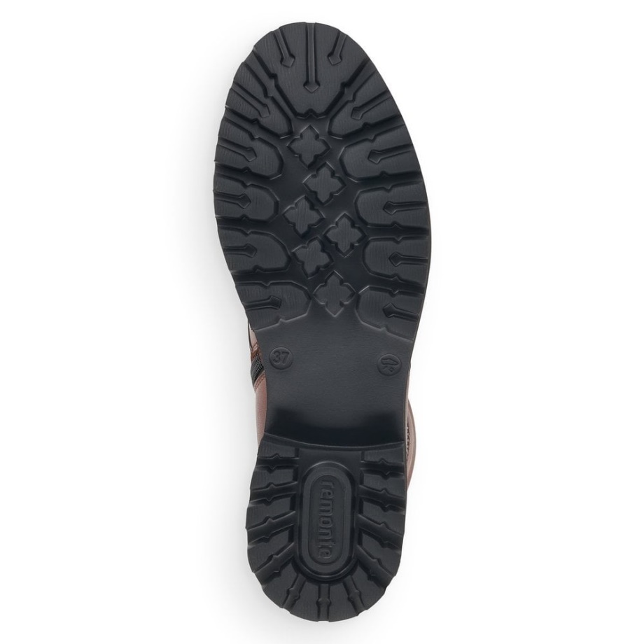 Buty Damskie Rieker Brązowe Remonte D8670