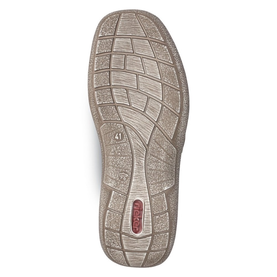 Brązowe Buty Męskie Rieker 03030