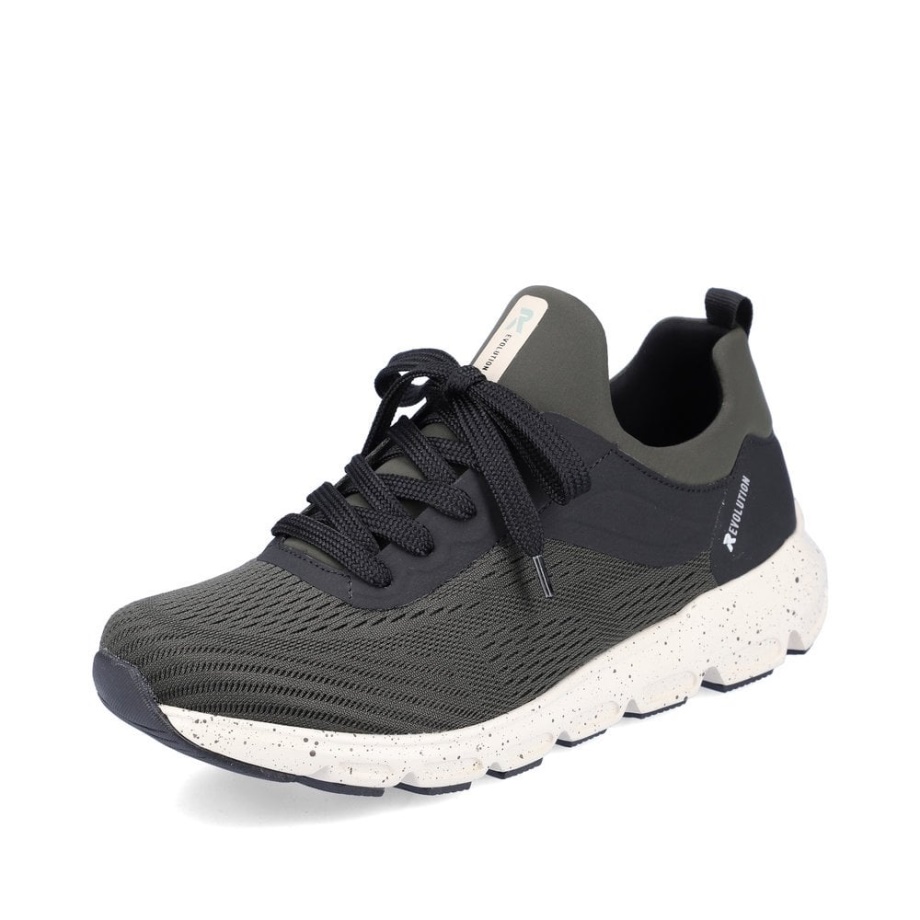 Rieker R-evolution 40407 Zielone Buty Damskie