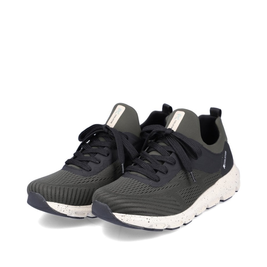 Rieker R-evolution 40407 Zielone Buty Damskie