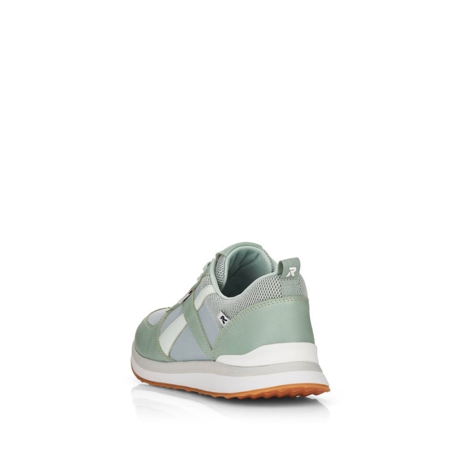 Damskie Buty Rieker R-evolution 42502 W Kolorze Zielonym