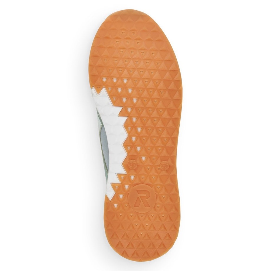 Damskie Buty Rieker R-evolution 42502 W Kolorze Zielonym