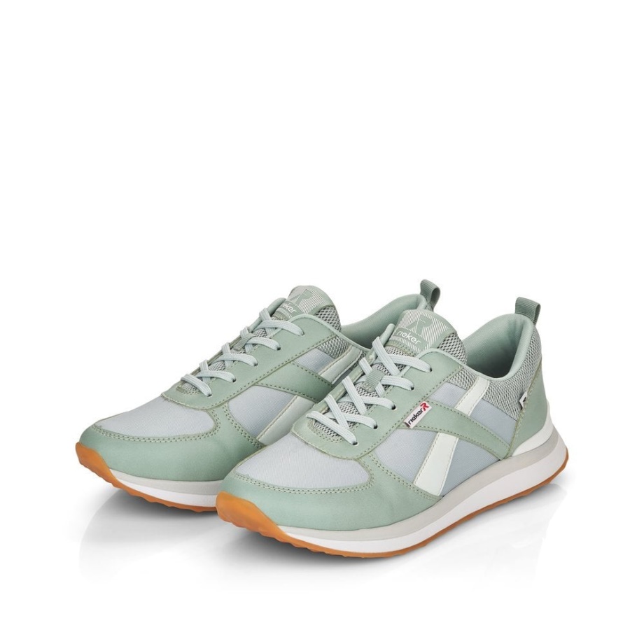 Damskie Buty Rieker R-evolution 42502 W Kolorze Zielonym