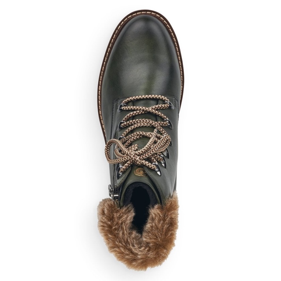 Rieker Zielone Remonte D8692 Damskie Buty