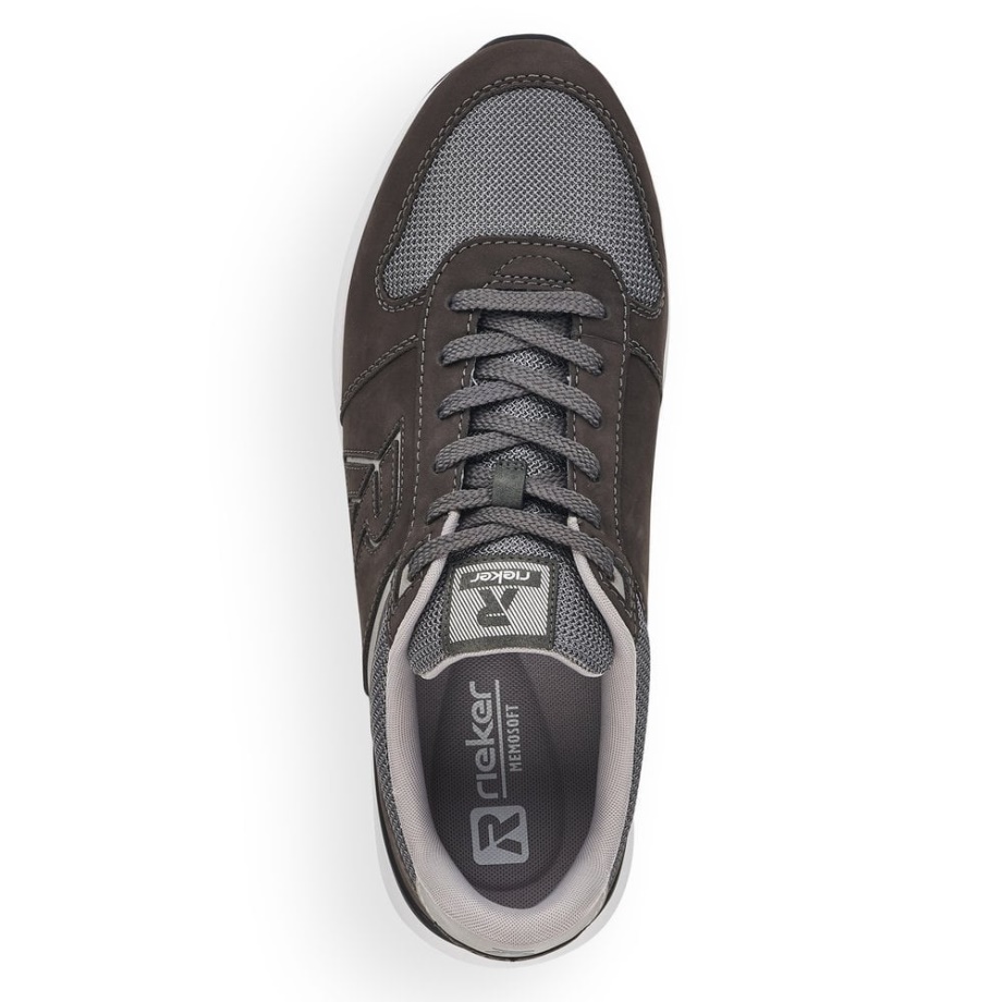 Rieker Szare R-evolution 07601 Buty Męskie