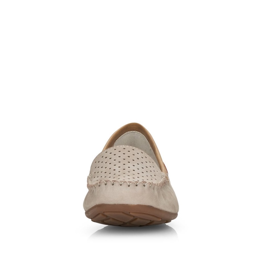 Szare Buty Damskie Rieker 40086