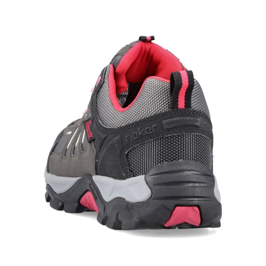 Szare Damskie Buty Rieker N8820