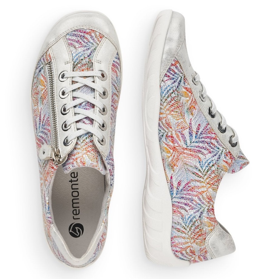 Damskie Buty Rieker Metaliczne Remonte R3435