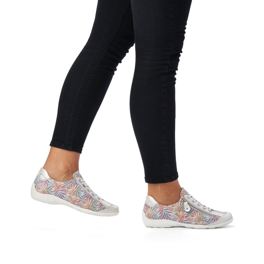 Damskie Buty Rieker Metaliczne Remonte R3435