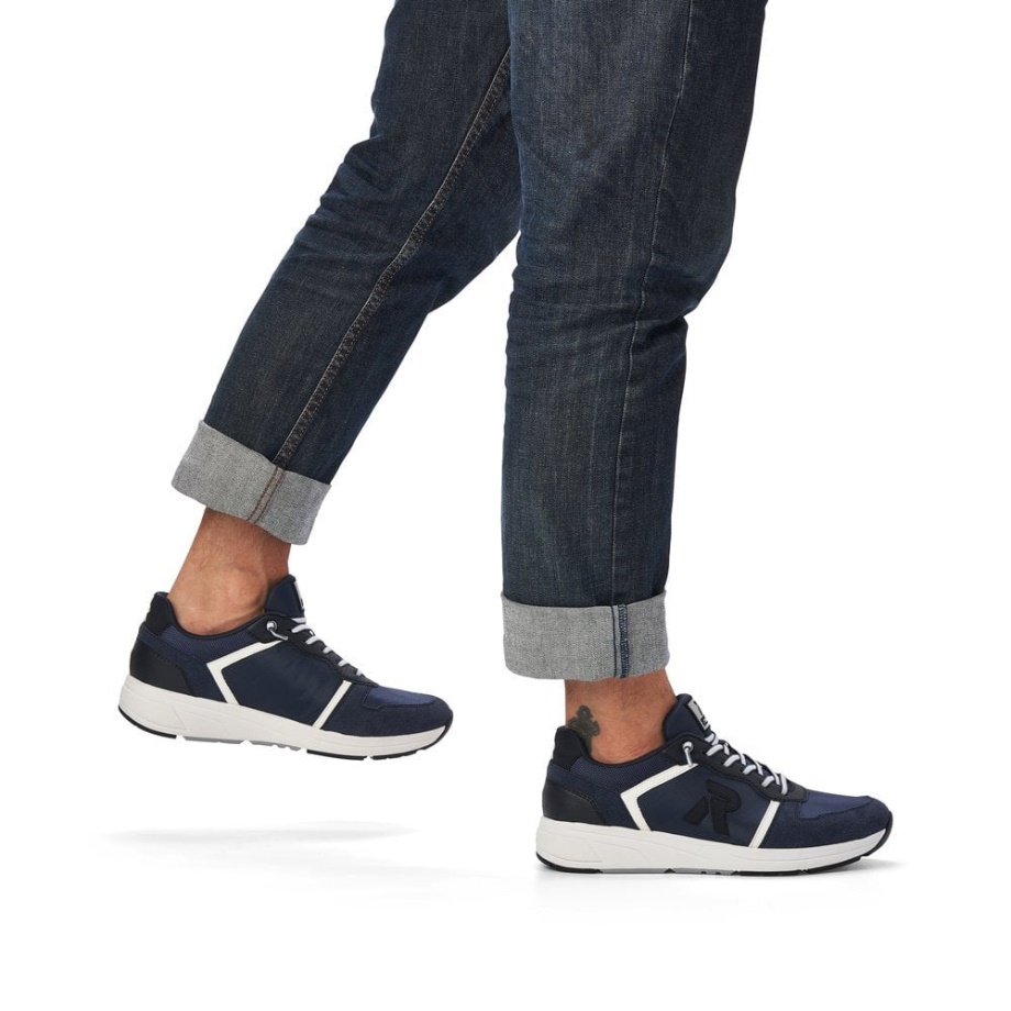 Buty Męskie Rieker R-evolution 07001 Niebieskie
