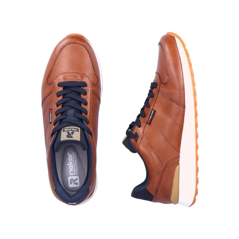Buty Męskie Rieker R-evolution 07605 Brązowe