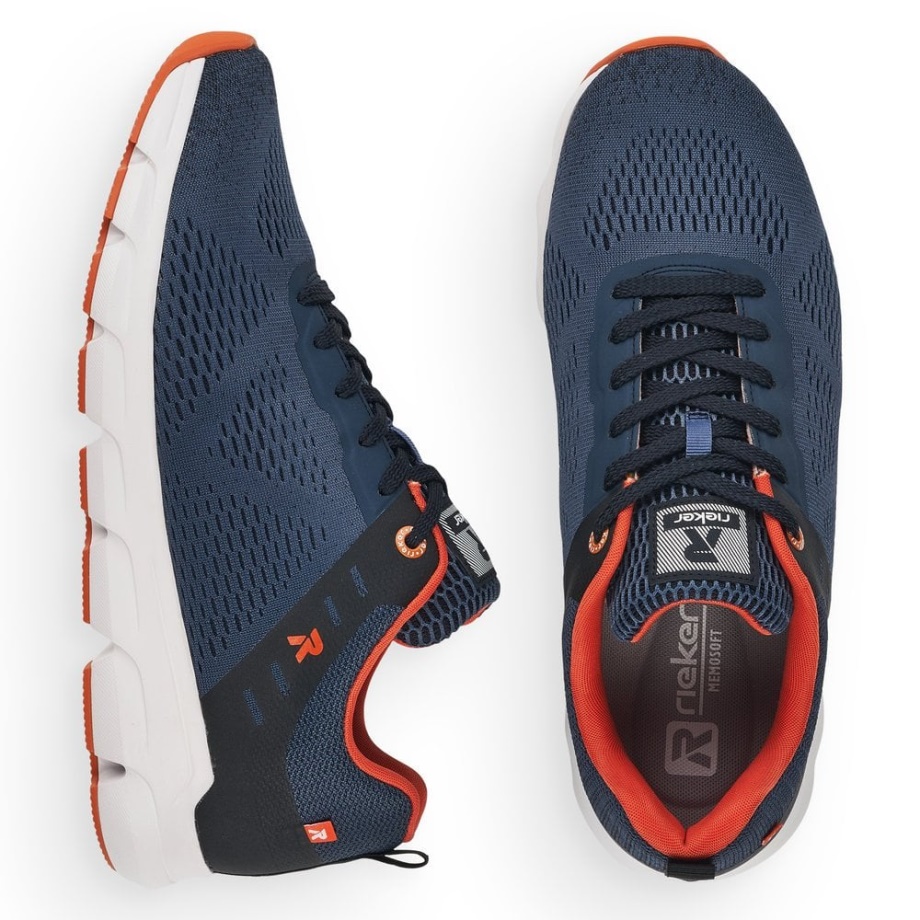 Buty Męskie Rieker R-evolution 07806 Niebieskie